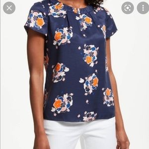 Boden Carey Silk Blend Top